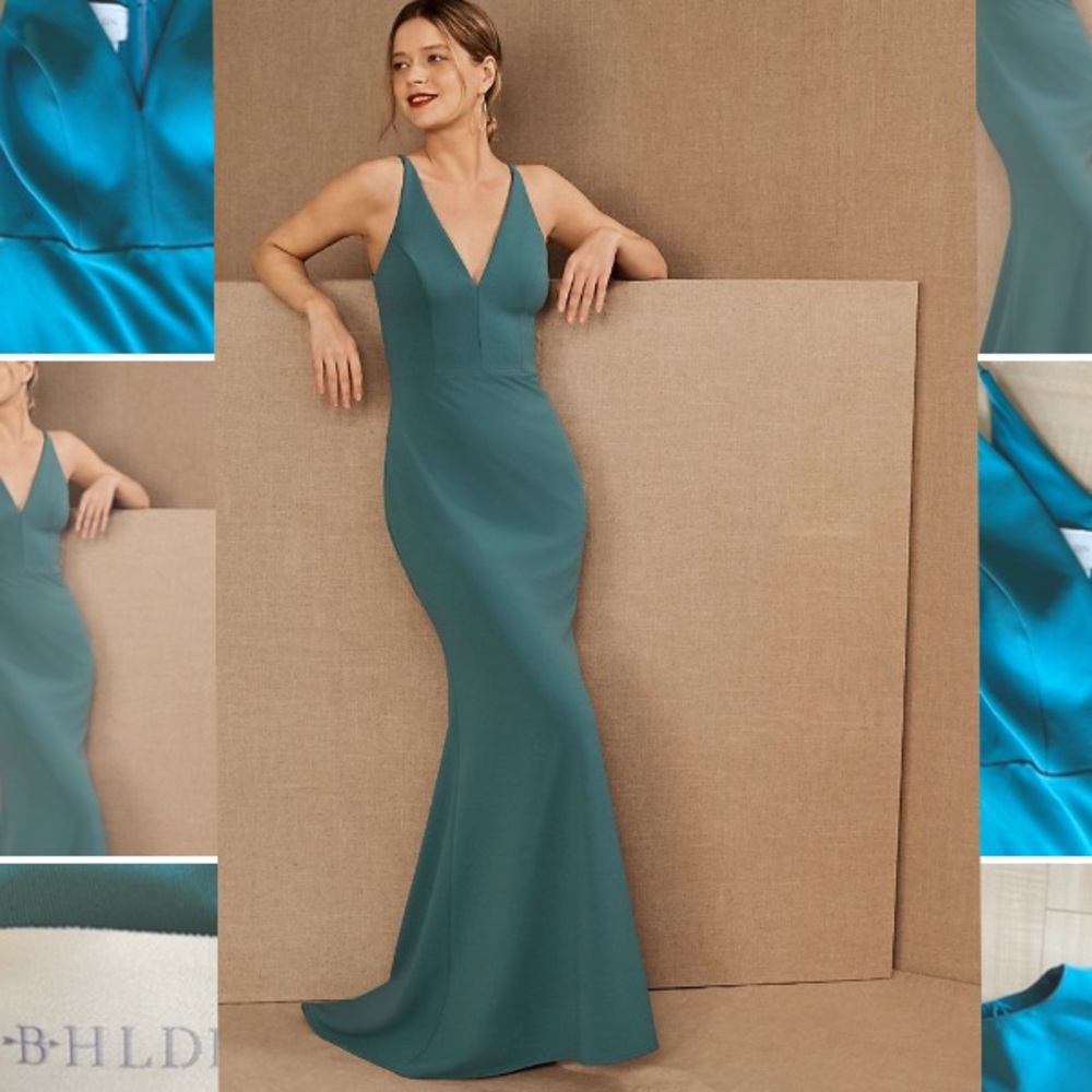 BHLDN Jones Teal formal dress